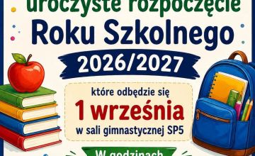 Uroczyste rozpoczęcie roku szkolnego 2026/2027